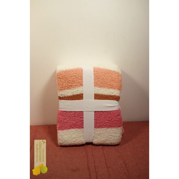 Makers Collective 50x60" Teen Striped Throw Blanket* - Picture 3 of 5